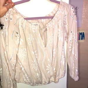 Impeccable Pig off the shoulder top